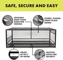 Load image into Gallery viewer, Zilla Quick Build 48x18x18 Terrarium