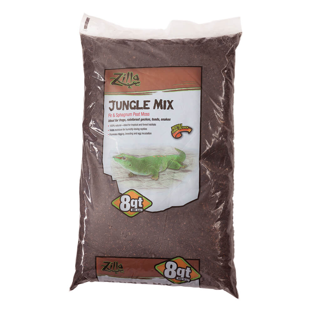 Zilla Jungle Mix fir and Sphagnum moss reptile bedding