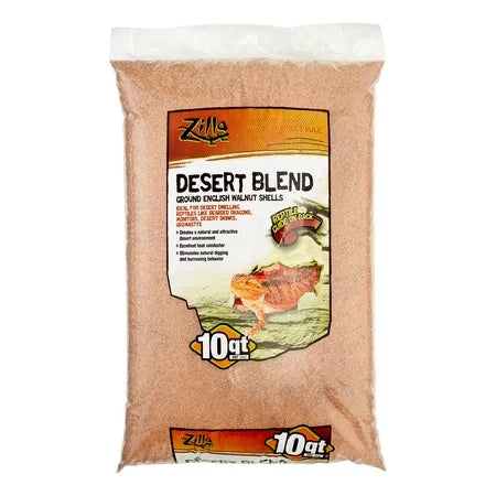 Zilla Desert Blend English Walnut Substrate