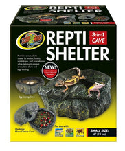 Load image into Gallery viewer, Zoo Med Repti Shelter 3 in 1 Cave
