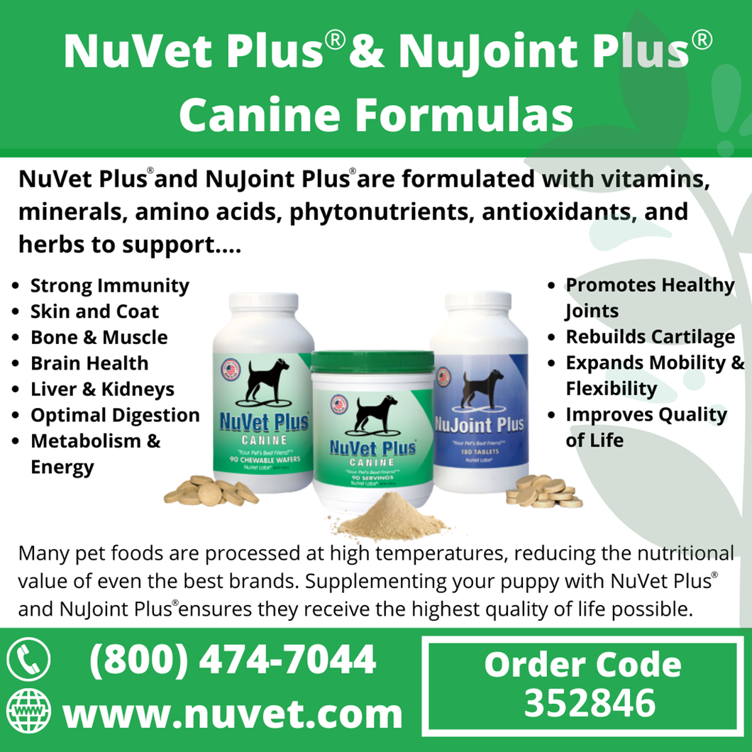 Nuvet Pet Supplements