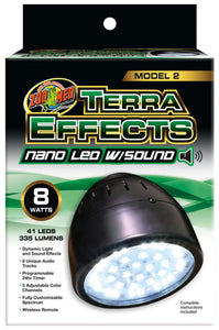 Zoo Med TerraEffects Nano LED with Sound