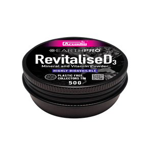 Arcadia EarthPro Revitalise D3 -50g tin